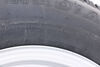 tire with wheel 6 on 5-1/2 inch provider st205/75r15 radial trailer 15 silver mod - load range d