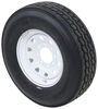 tire with wheel 16 inch provider st235/80r16 radial trailer w/ white spoke - 8 on 6-1/2 load range g
