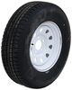 tire with wheel 15 inch provider st225/75r15 radial trailer w/ white vesper spoke - 5 on lrd