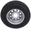 tire with wheel radial provider st225/75r15 trailer w/ 15 inch silver mod - 6 on 5-1/2 lr d