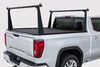 Adarac Pro Series Custom Truck Bed Ladder Rack - Aluminum - Matte Black - 500 lbs Over the Bed A24JG