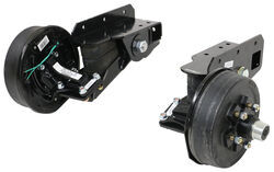 Timbren Axle-Less Trailer Suspension System w Electric Brake Hubs - Straight Spindle - 3,500 lbs