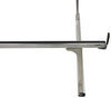 truck bed fixed rack adarac pro series custom ladder - aluminum 500 lbs