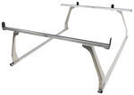 Adarac Aluminum Series Custom Truck Bed Ladder Rack - Silver - 500 lbs