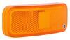Replacement Amber Lens for MC44 Series and BA44 Series Trailer Lights 1-1/2 Inch Wide A44AB