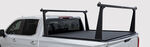 Adarac Pro Series Custom Truck Bed Ladder Rack - Aluminum - Matte Black - 500 lbs