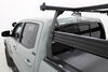 0  truck bed over the adarac aluminum series custom ladder rack - 500 lbs matte black