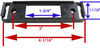 mounting hardware brackets dimensions