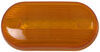 oval replacement amber lens for optronics mc66 series clearance or side marker trailer light