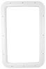 Valterra Replacement Window Frame for RV Entry Doors - Interior - White Window Parts A77010