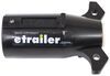 optronics trailer wiring connectors 7-way round rv style connector - side