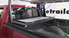 0  truck bed fixed height adarac pro series custom ladder rack - aluminum matte black 500 lbs
