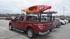 0  truck bed over the adarac pro series custom ladder rack - aluminum matte black 500 lbs