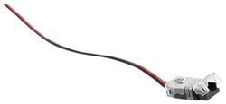 Optronics LED Light Strip 12-Volt Connector with Wire Leads - Snap On - A90PB