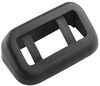 grommet rectangle mounting w/ built-in wedge for a91 or al91 series lights - black