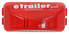 Optronics Trailer Clearance and Side Marker Light - Submersible - Incandescent - Red Lens Incandescent Light A91RB