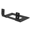 bumper winch plate fairlead mount for aries front modular jeep - carbide black powder coated steel