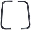 aries automotive nerf bars - running boards steel round 3 inch diameter black powder coated