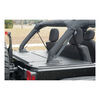 storage racks cargo lid aries locking for jeep - black powder coated aluminum