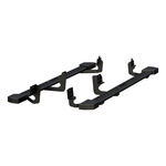 Aries Rocker Steps w / Custom Installation Kit - 3" Wide - Black Powder Coated Steel