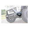 End Caps for Aries TrailChaser Modular Front Jeep Bumper - Black Coated Aluminum - LEDs - Qty 2 End Caps AA2081205
