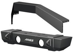 Aries TrailCrusher 1 Piece Front Bumper with Bull Bar for Jeep - AA2186002