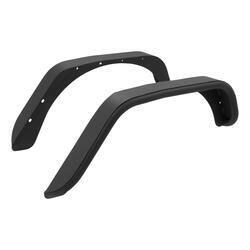 Aries Rear Fender Flares for Jeep - Textured Black Powder Coated Aluminum - AA2500201