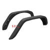 Aries Rear Fender Flares for Jeep - Textured Black Powder Coated Aluminum Black AA2500201