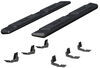 running boards powder coat finish aries ascentsteps w/ custom installation kit - 5-1/2 inch wide coated steel