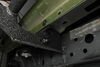 2023 jeep wrangler  running boards steel aries rocker steps w / custom installation kit - 3 inch wide black powder coated