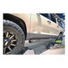 running boards matte finish aries actiontrac motorized with custom installation kit - led lights