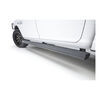 running boards aluminum aries actiontrac motorized with custom installation kit - led lights