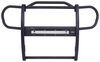 Aries Pro Series Grille Guard with Mesh LED Cover Plate - Textured Black Powder Coated Steel Steel AA39VB