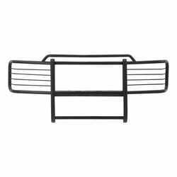 Aries Grille Guard - 1 Piece - Semi-Gloss Black Powder Coated Steel - AA4042