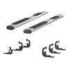 Aries Oval Nerf Bars w/ Custom Installation Kit - 6" Wide - Stainless Steel - 91" Long