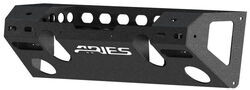 Center Section for Aries TrailChaser Modular Front Jeep Bumper - Black Coated Steel - AA45FB