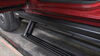 0  running boards aluminum aries actiontrac motorized with custom installation kit - led lights
