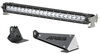 light bar aries 20 inch single-row led with mounting brackets for jeep - hood mount