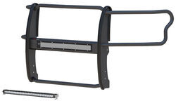 Aries Pro Series Grille Guard with LED Light Bar - 1 Piece - Black Powder Coated Steel