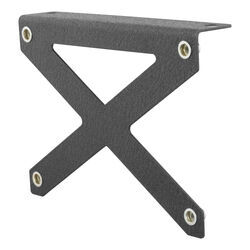 License Plate Bracket for Aries Pro Series Grille Guard - Black Powder Coated Steel - AA85-0000