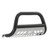 Aries Bull Bar with Removable Skid Plate - 3" Tubing - Semi Gloss Black Powder Coated Steel 3 Inch Tubing AAB35-3004