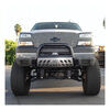 aries automotive grille guards 3 inch tubing with skid plate aab35-4002