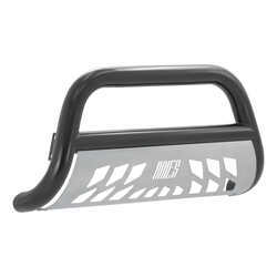 Aries Bull Bar with Removable Skid Plate - 3" Tubing - Semi Gloss Black Powder Coated Steel - AAB35-5006