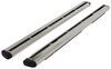 Aries Oval Nerf Bars w/ Custom Installation Kit - 6" Wide - Stainless Steel - 75" Long Cab Length AA4444002