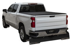 Lomax Professional Series Hard Tonneau Cover - Folding - Aluminum - Black Diamond Mist              