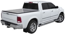 Lomax Hard Tonneau Cover - Folding - Aluminum - Diamond Plate