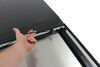 Lomax Hard Tonneau Cover - Folding - Aluminum - Matte Black Matte Black AB1010029