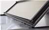 fold-up - hard aluminum lomax tonneau cover folding matte black