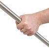 0  rv steps stromberg carlson folding handrail for fleet rvs - stainless steel 45 inch tall