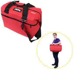 AO Coolers Canvas Cooler Bag - Red - 30 qts - AC56FR